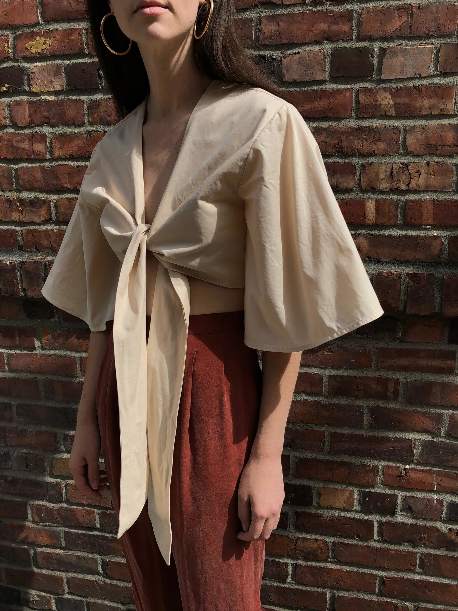 Cocobolo Ashbury Wrap Top