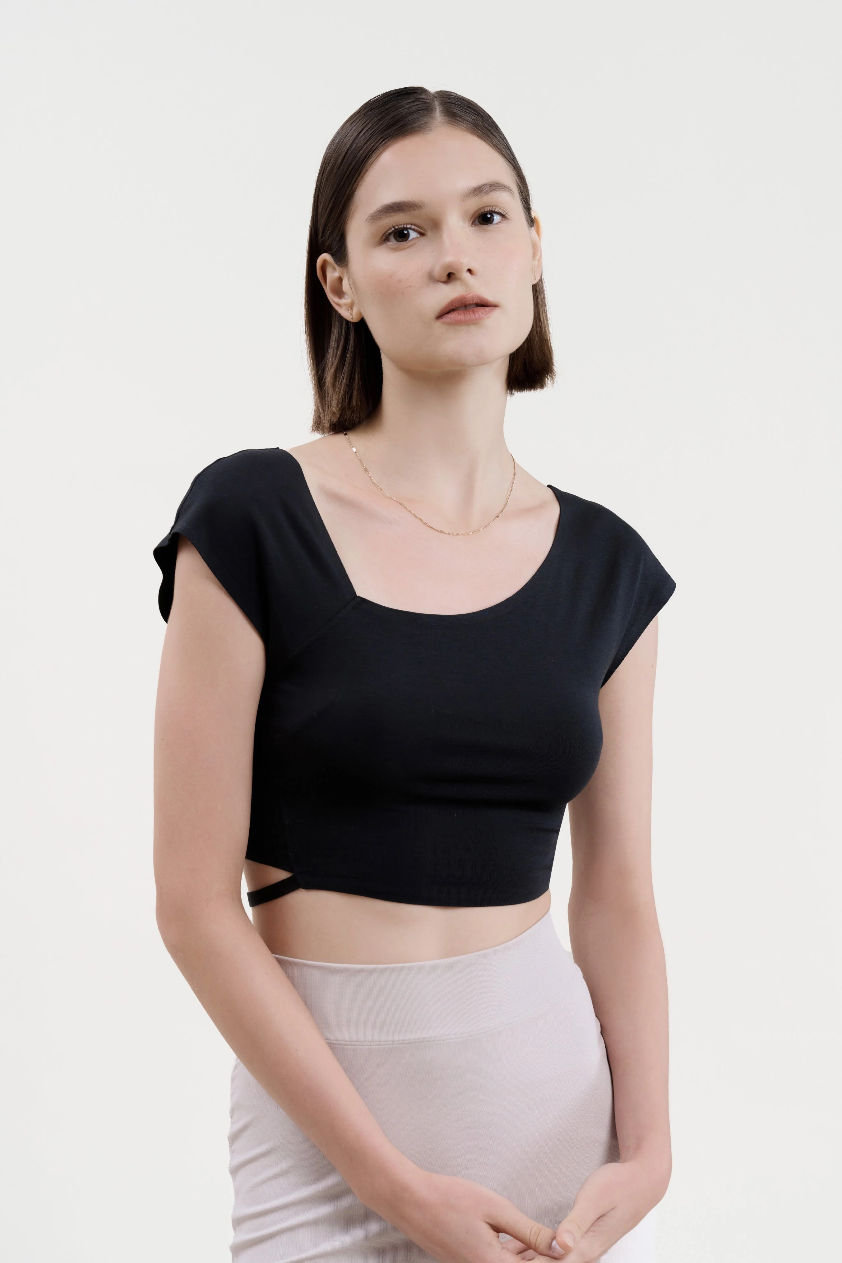 HUNDR. Fitted Short Top - As Shown - Image 5