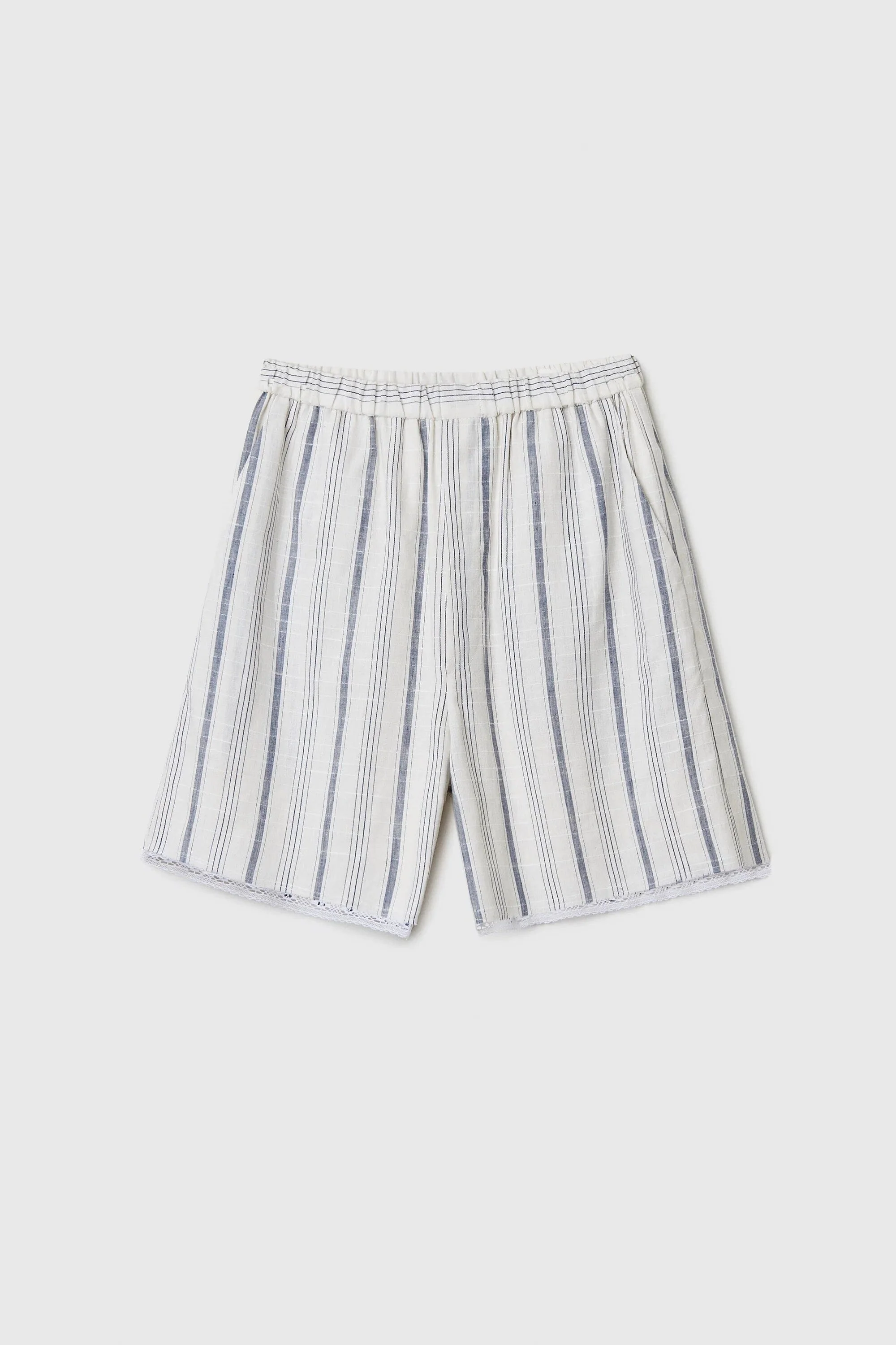 Cordera Striped Bermuda - Striped