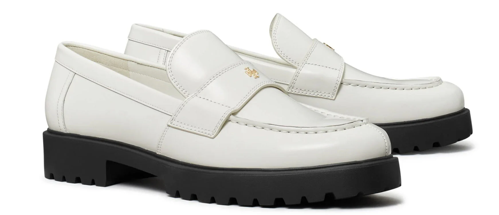 Tory Burch Classic Lug Sole Loafer - Dove White