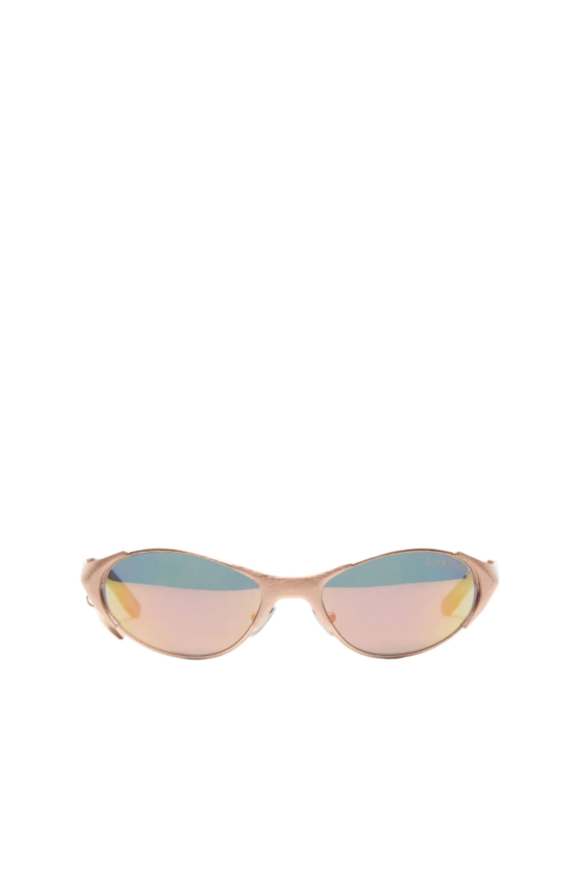 Acne Studios Metal Frame Charm Sunglasses - Rose Copper