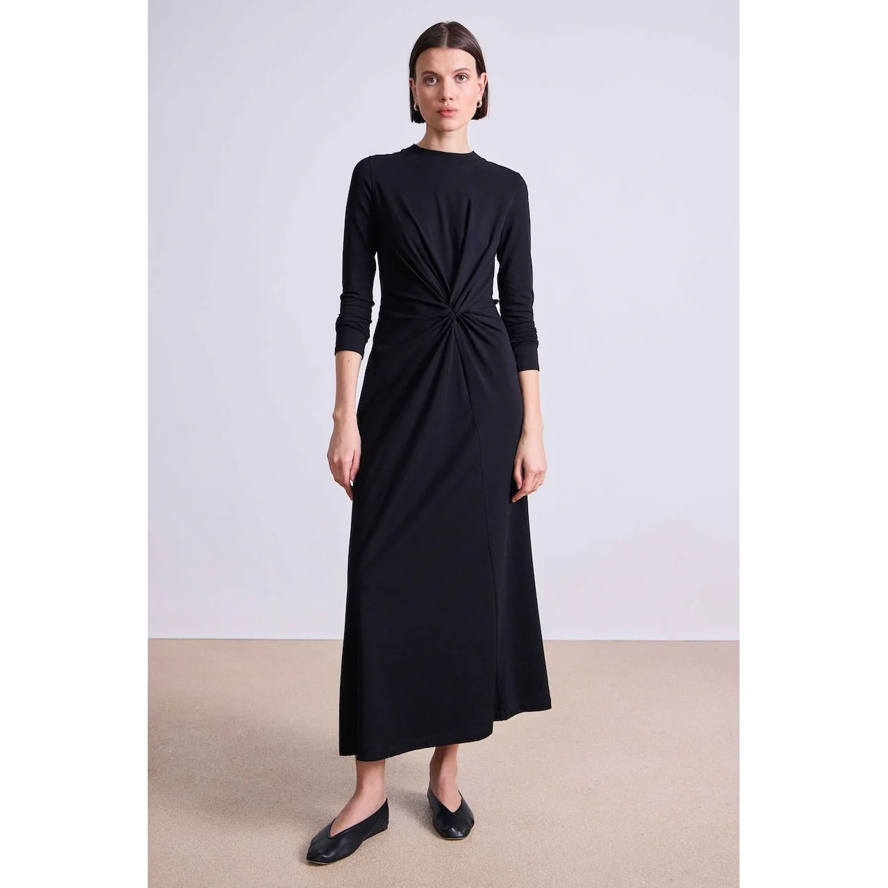 Apiece Apart Long Sleeve Volta Dress