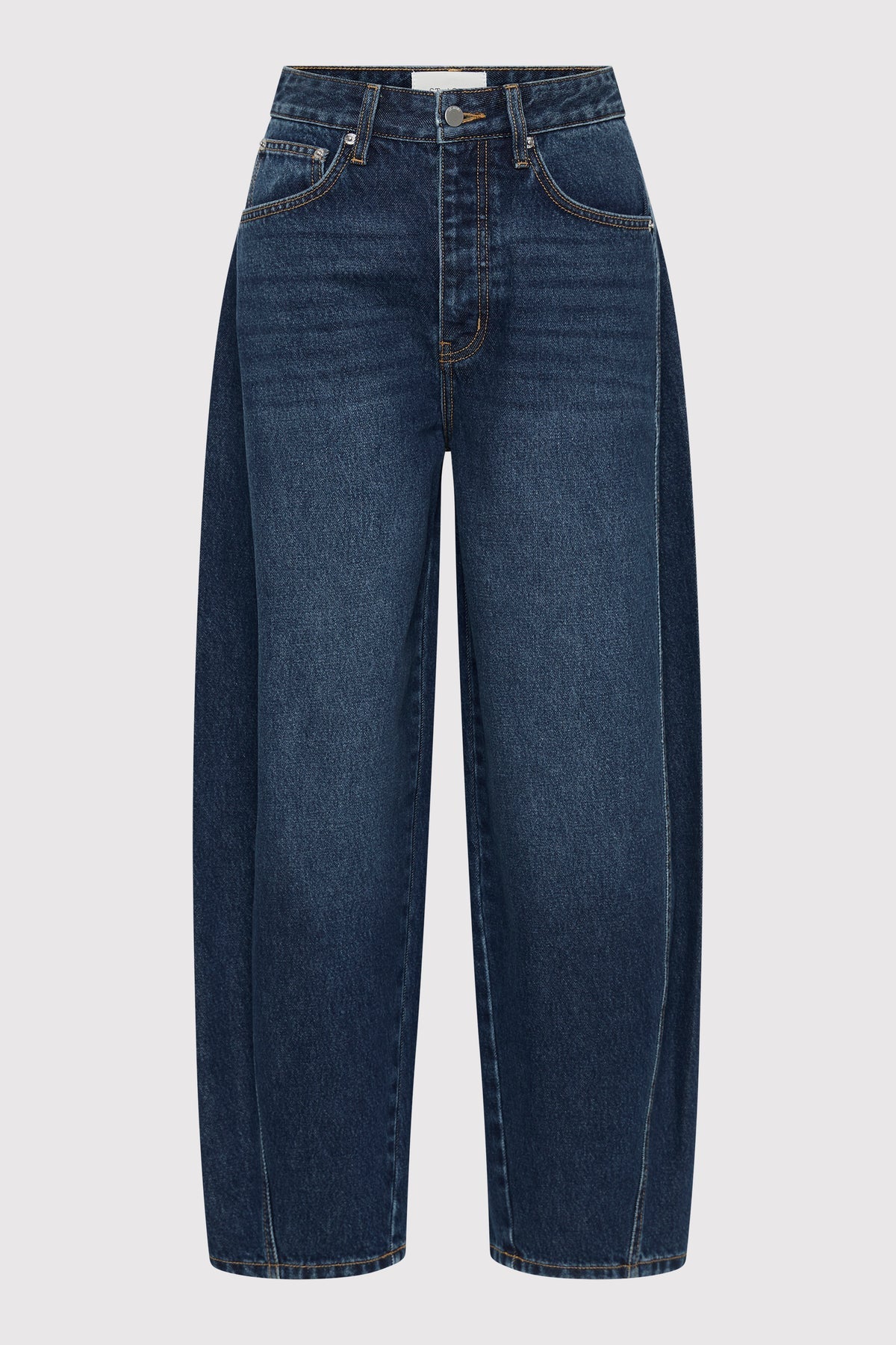 St. Agni Mid Rise Balloon Jeans