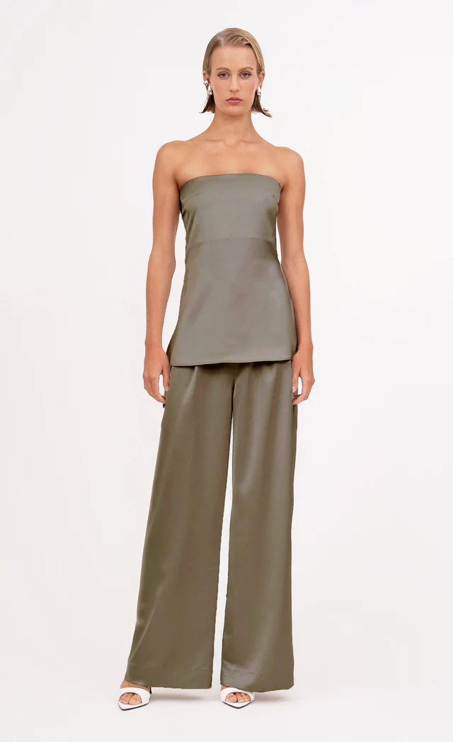 Nonchalant Label Veronica Top - Moss
