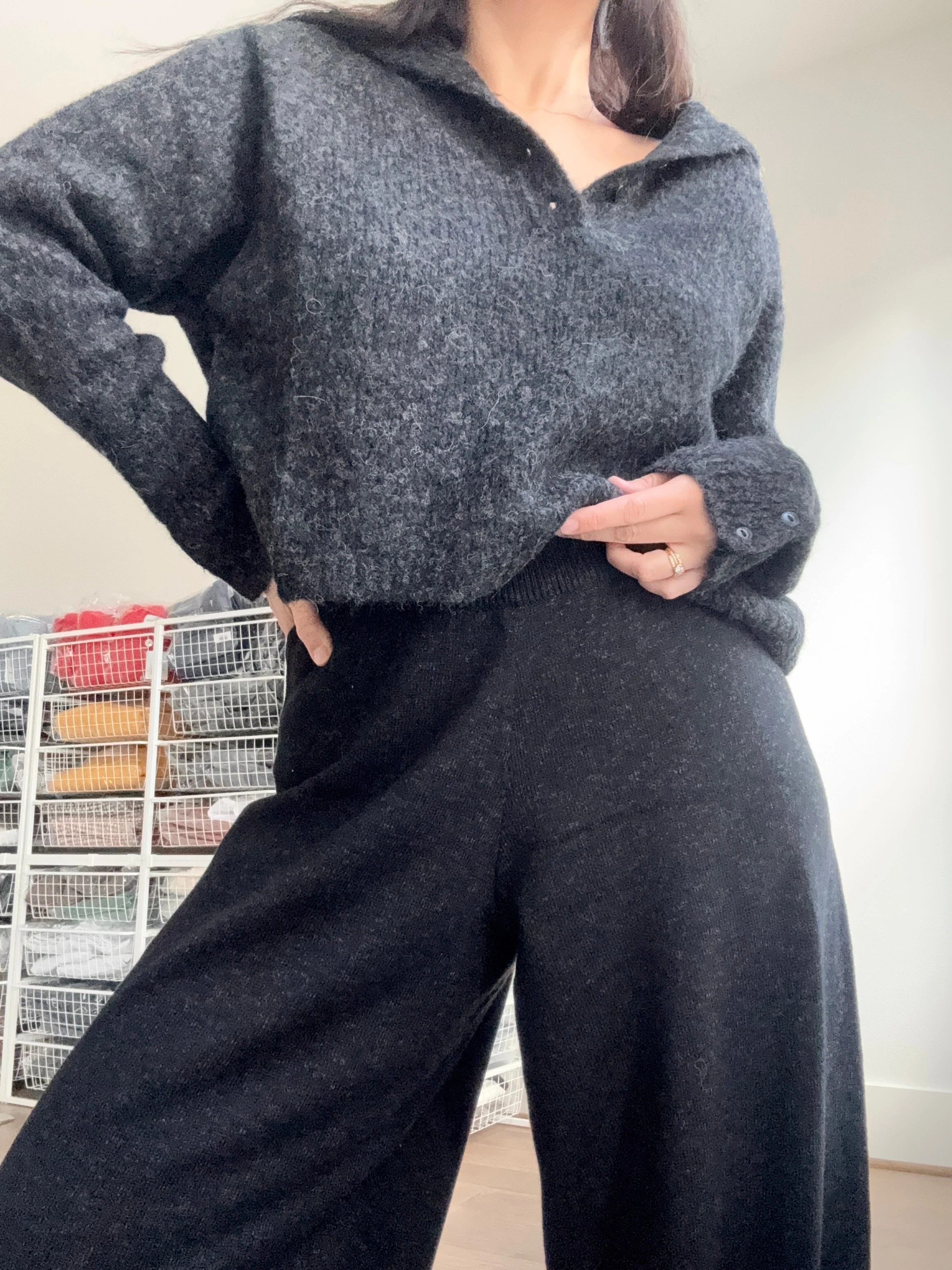 Cordera Baby Alpaca Polo Sweater - Image 4