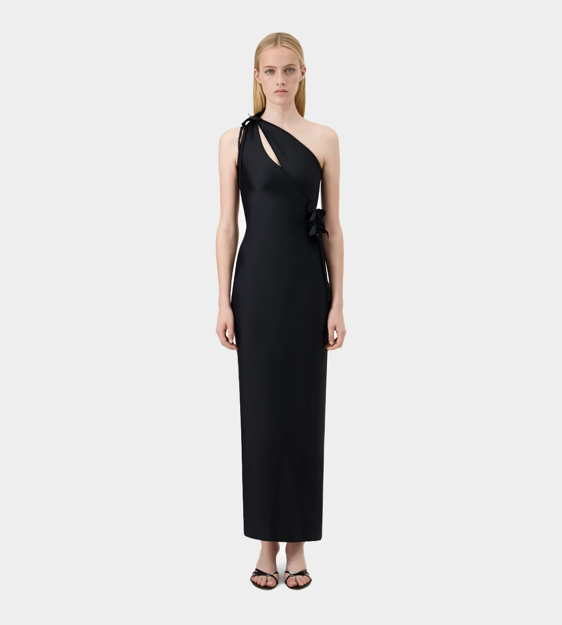 Coperni Asymmetric Flower Gown - Image 2