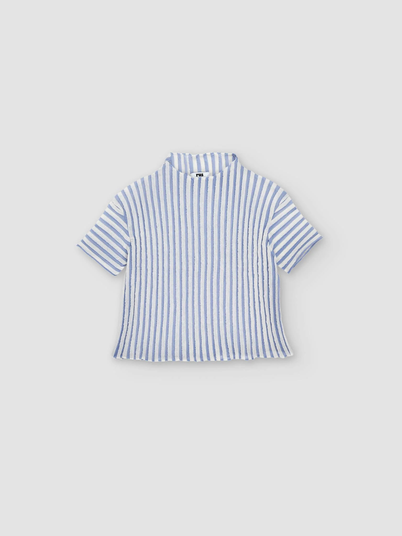 Rus Usugiri Top - Salvia Blue/Chalk