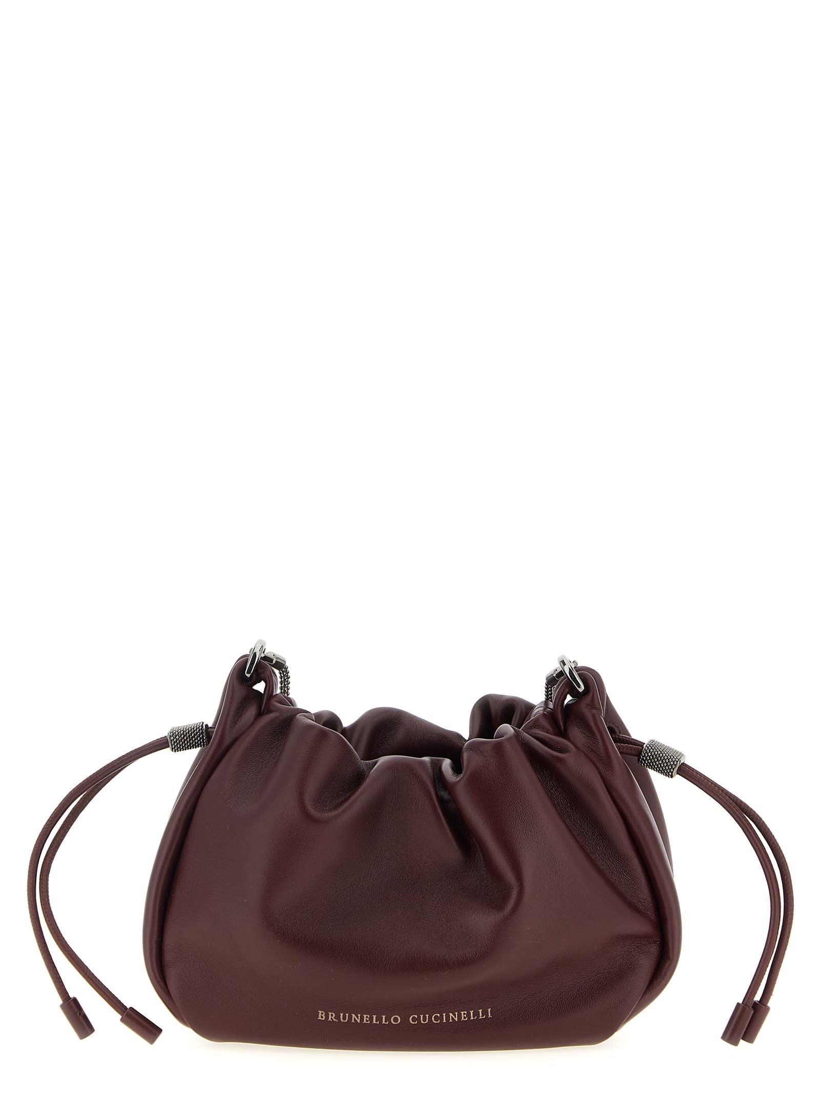 Brunello Cucinelli Mellow Mini Crossbody Bag