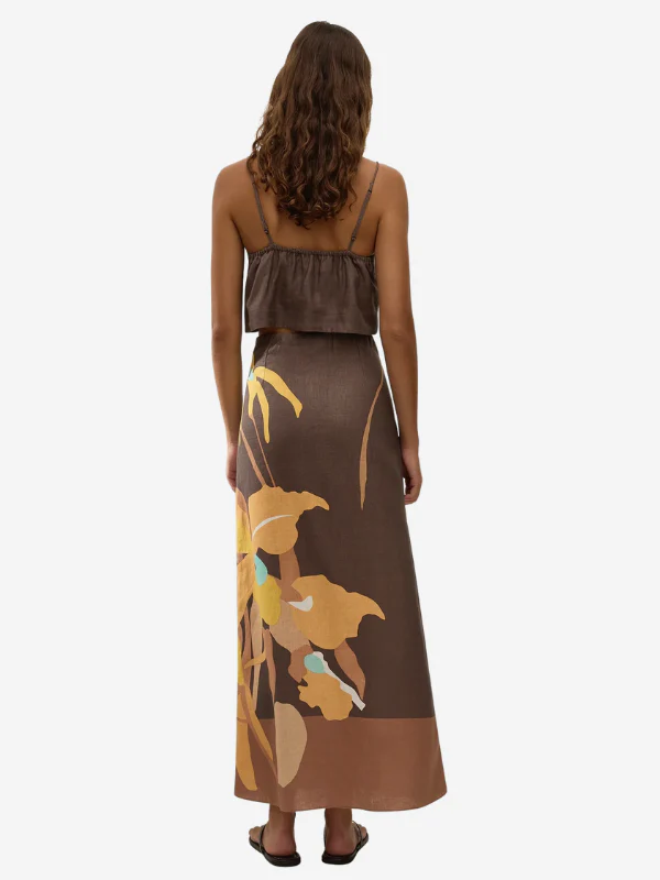Faithfull The Brand Chianti Top in Escondido Floral - Image 3
