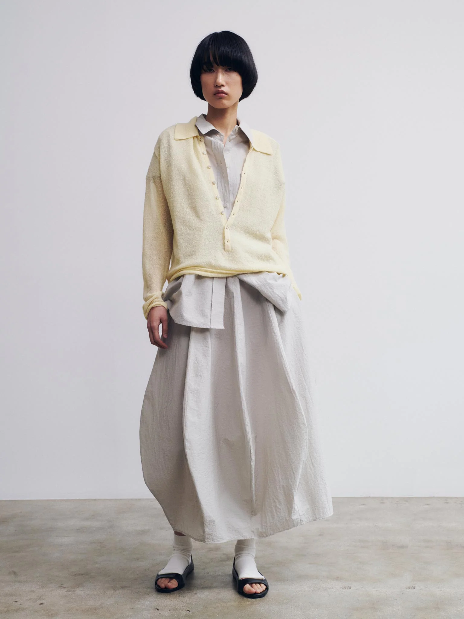 Rus Luna Skirt - Cement
