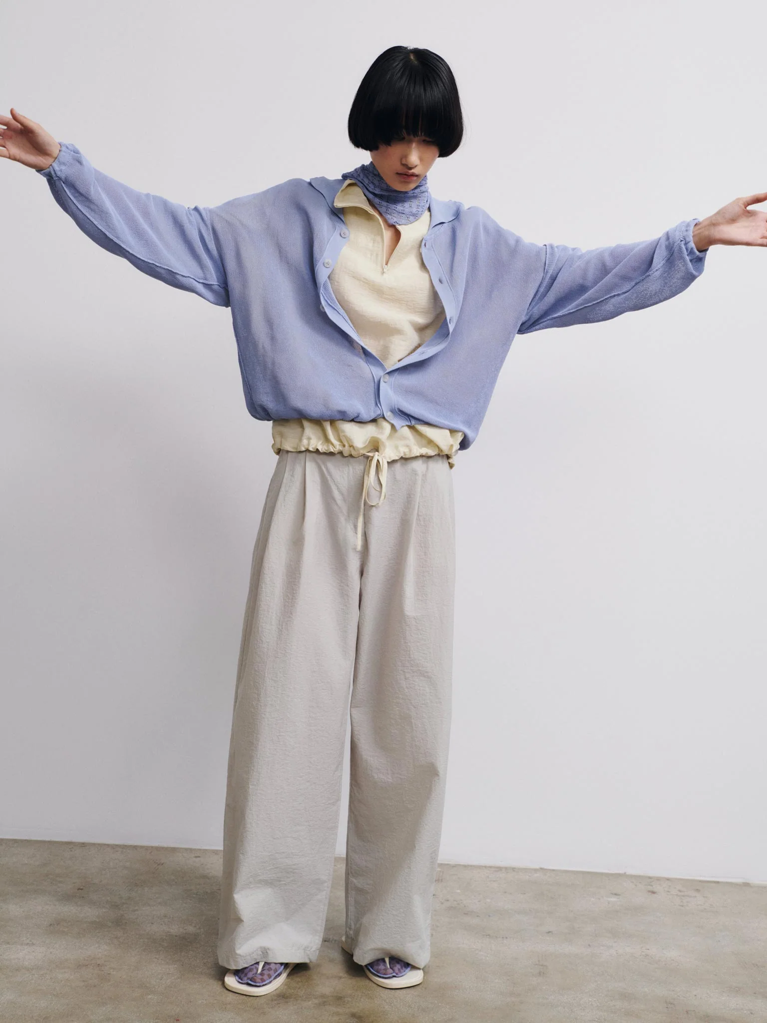 Rus Rogu Cardigan - Salvia Blue - Image 7