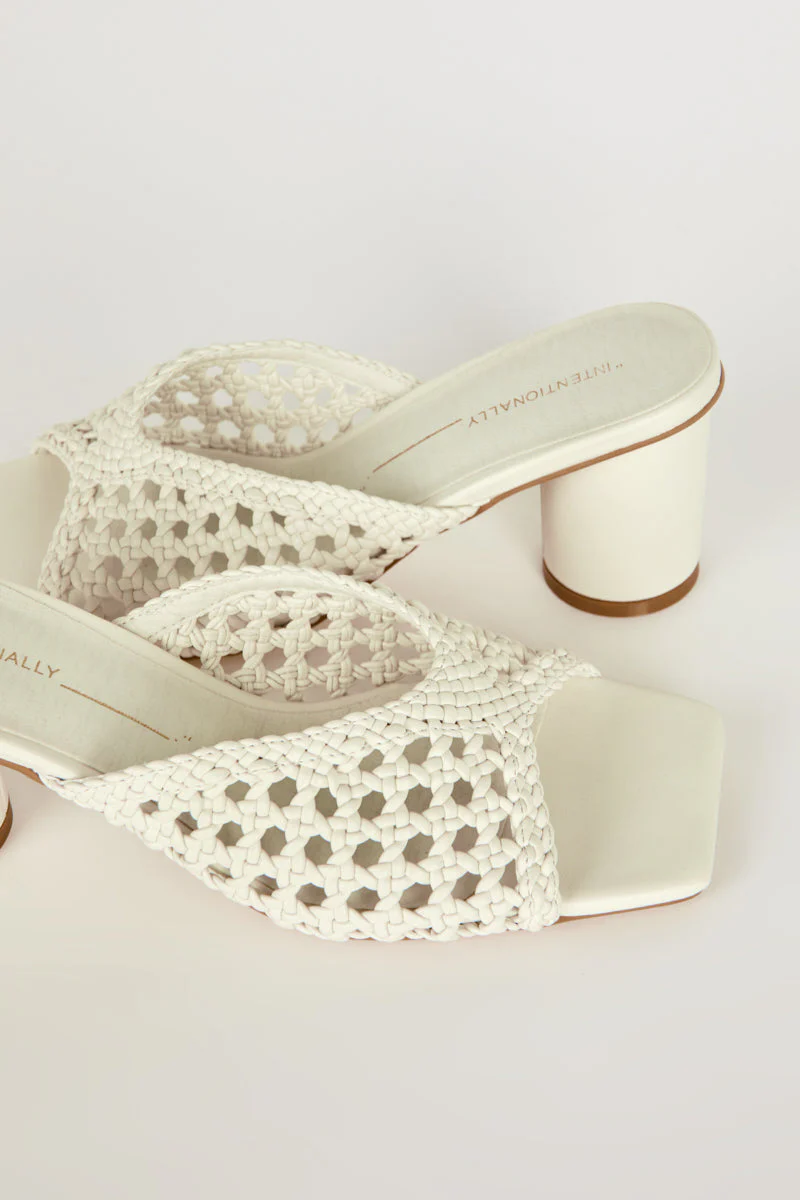 "INTENTIONALLY __________." Cassandra Vegan Heel - Image 10