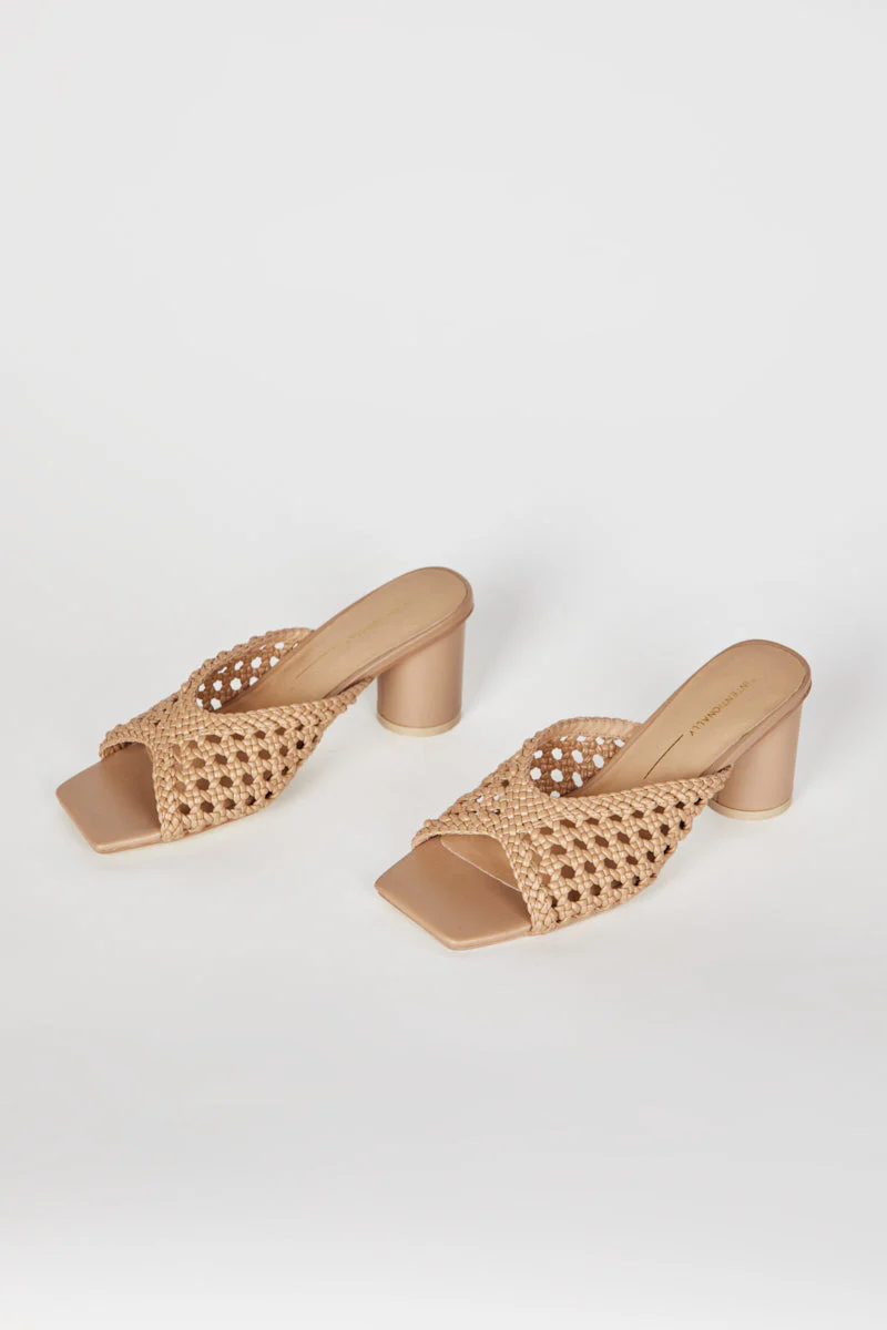 "INTENTIONALLY __________." Cassandra Vegan Heel - Image 3