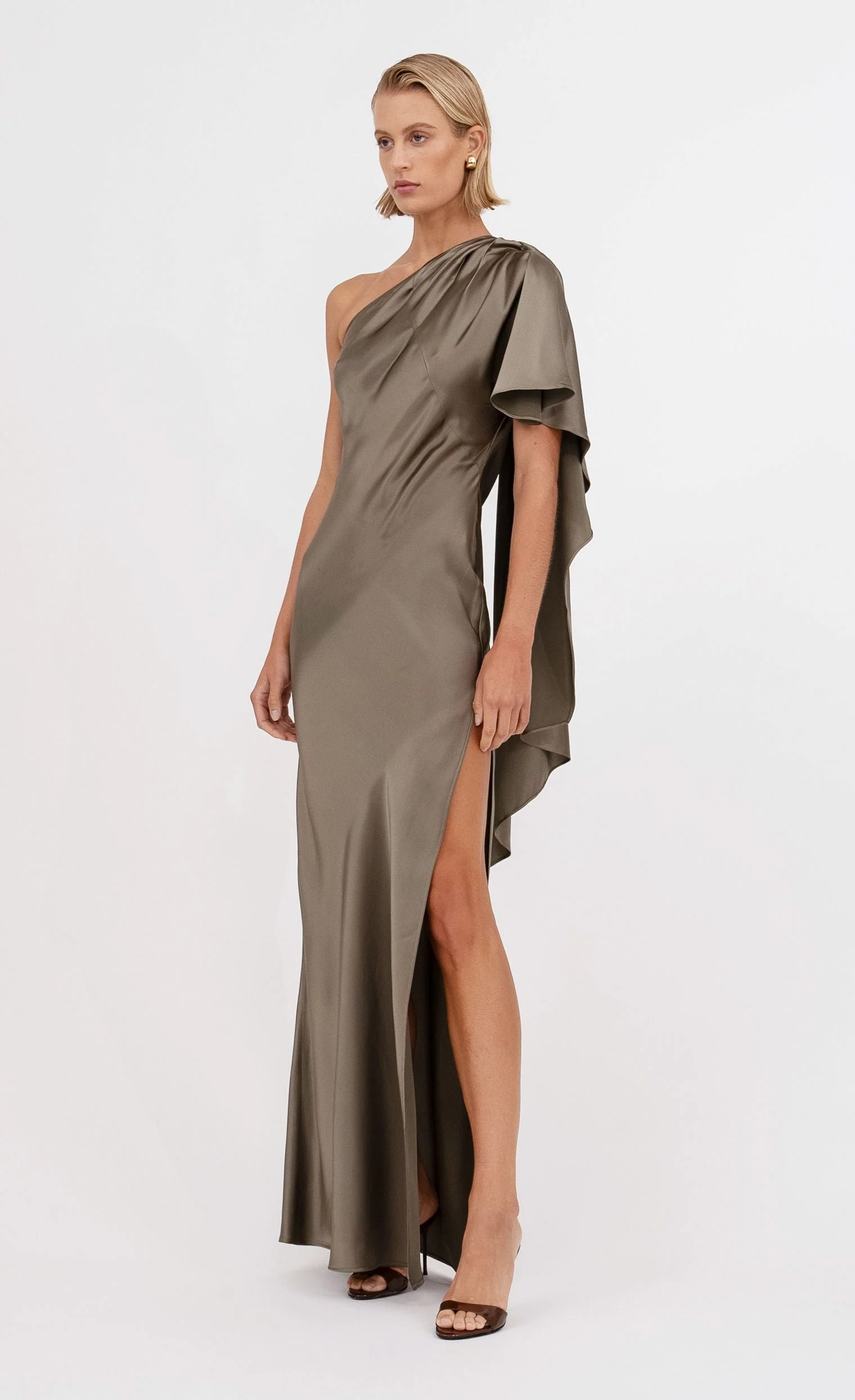 Nonchalant Label Lovell Dress - Moss