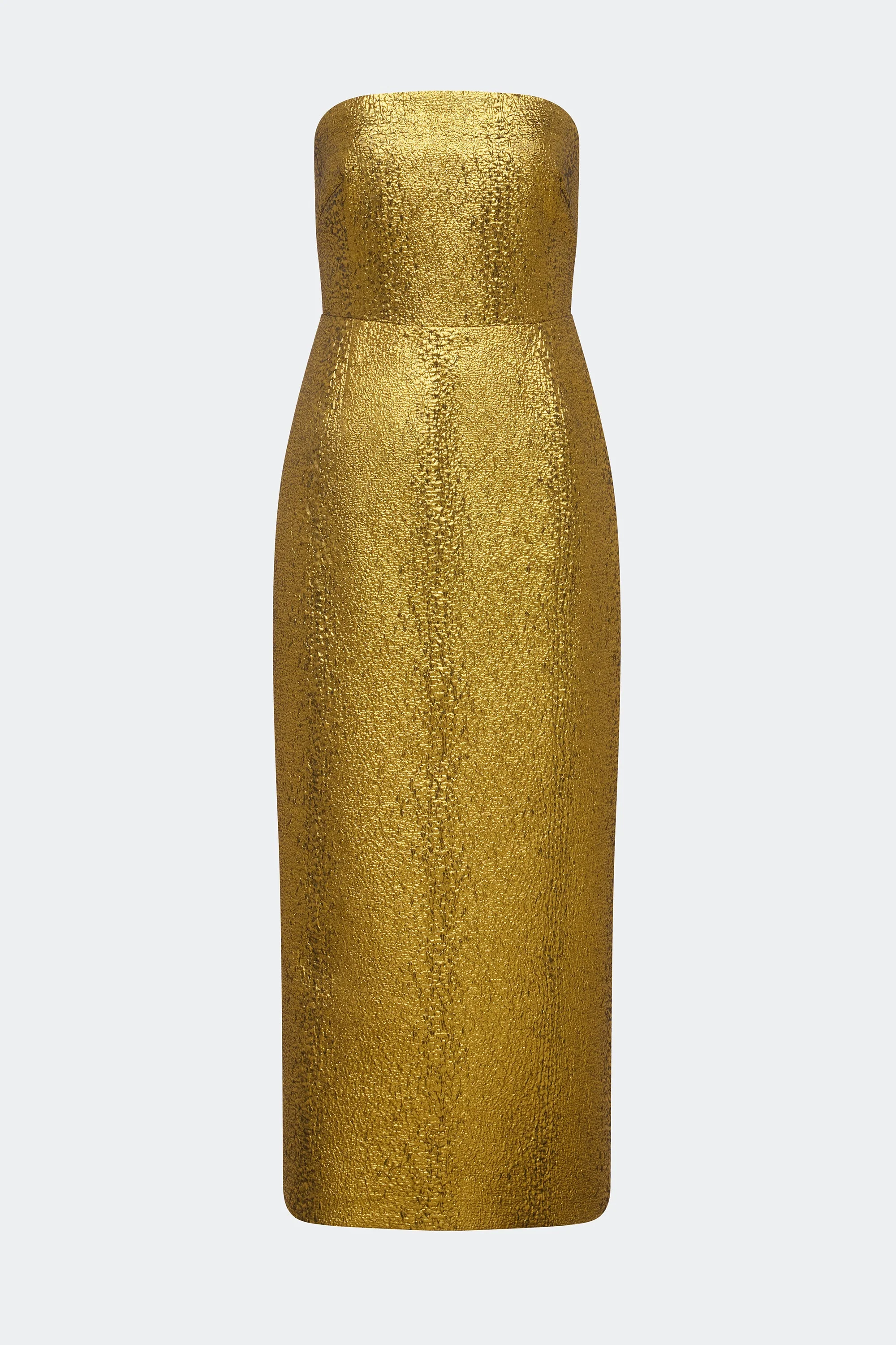 Simon Miller Verdelle Metallic Midi Dress - Star Gold - Image 2